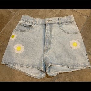 Vintage High Waisted Jean Shorts